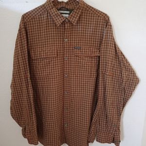 Columbia sportswear button down shirt